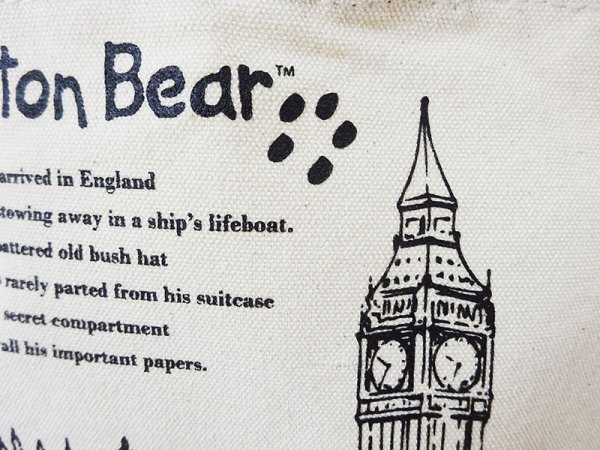 画像3: パディントンベア™トートバッグS ロンドン ナチュラル★数量限定★ (3)