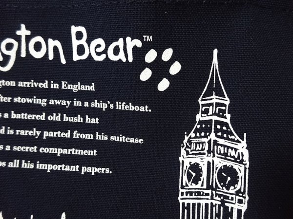 画像3: パディントンベア™トートバッグS ロンドン ネイビー ★数量限定★ (3)