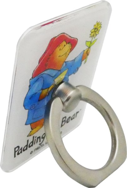 画像2: パディントンベア™スマホリング(アート:フラワー） (2)