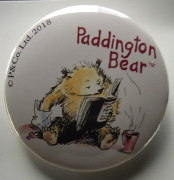 画像3: パディントンベア™40円型缶バッチ2個セット イエロー (3)