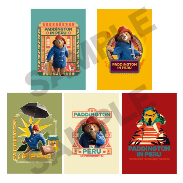 画像2: パディントン™ポストカードセット B★数量限定★ (2)