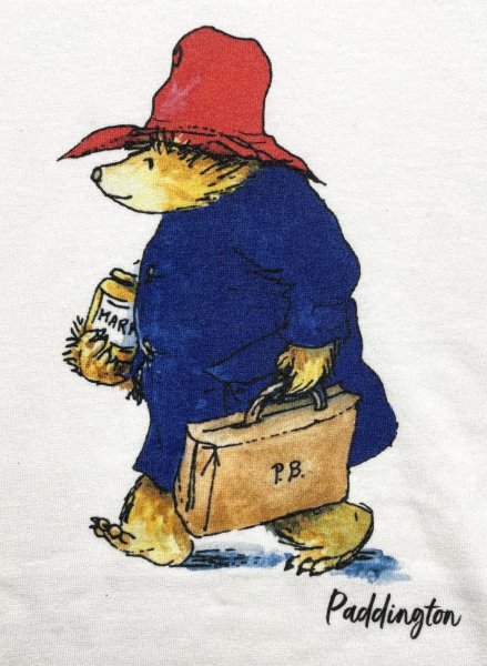 画像5: 【British Collection】パディントンベア™Tシャツ　Go to London 大人用（M)★数量限定★ (5)