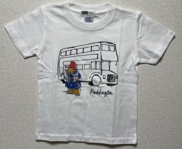 画像3: 【British Collection】パディントンベア™Tシャツ　Now in London 子供用（110)★数量限定★ (3)
