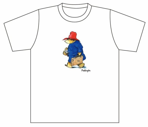 画像1: 【British Collection】パディントンベア™Tシャツ　Go to London 大人用（L)★数量限定★ (1)