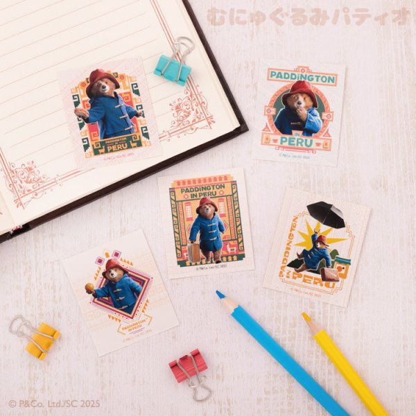 画像7: パディントン™ トレーディングステッカー 5種★数量限定★ (7)