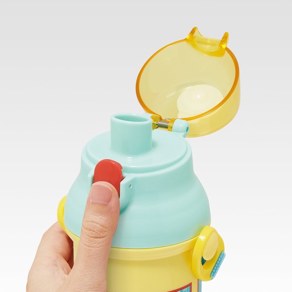 画像2: アニメ パディントンベア™のぼうけん　抗菌直飲プラスティックワンタッチボトル (2)