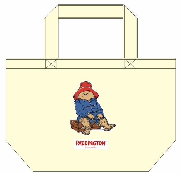 画像1: パディントンベア™キャンパストートバッグS(ナチュラル） (1)